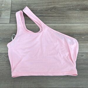 SHEIN pink crop top